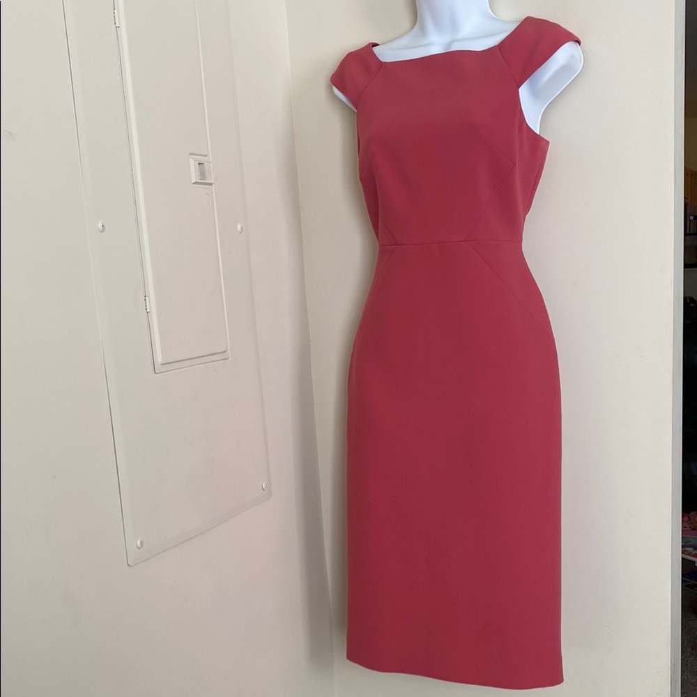 Brooks Brothers Coral Business Casual Dress